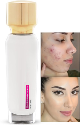 Yuency Color Changing Waterproof Foundation For Face Makeup Foundation(white, 40 ml)
