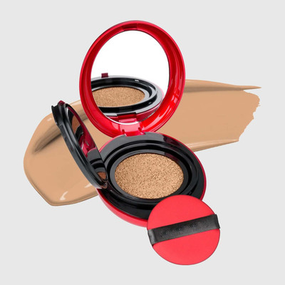 GABBU Red Cushion Foundation, 72 Hours Long Lasting ,Suitable for All Skin Foundation(Natural Beige, 18 ml)