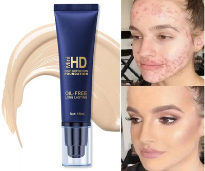 GULGLOW99 Long-lasting Natural Flawless Base Makeup Moisturizer + SPF 30 Foundation(WHITE IVORY, 15 ml)