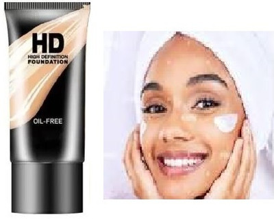 Luipui trending waterproof matte oil free foundation (4) pack of 1 Foundation(BEIGE, 50 g)