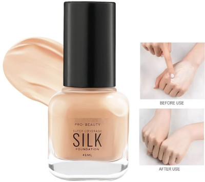 DARYUE Full Coverage Flawless Liquid  Foundation(beige, 45 ml)