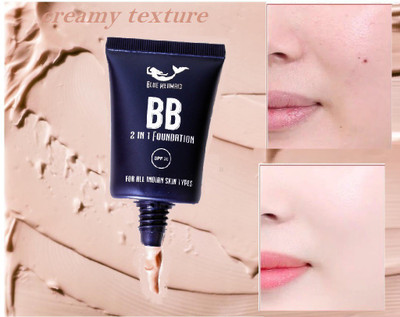 BLUEMERMAID New Brightening and Whitening Liquid Foundation Full Coverage Foundation(IVORY, 30 ml)