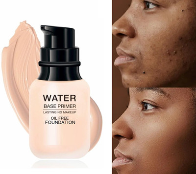 GULGLOW99 Waterproof And Long-Lasting Liquid Foundation, Ideal for Covering Dark Circles Foundation(CHIFFON, 60 ml)