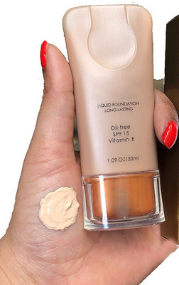 ADJD Oil Free Long Lasting Liquid Foundation SPF 15  Foundation(IVORY, 30 ml)