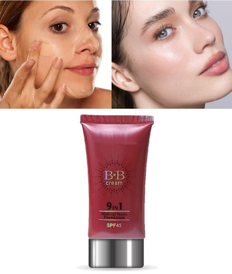 BLUEMERMAID NATURAL 9 IN 1 BB FOUNDATION MATTE FULL COVERAGE Foundation(BEIGE, 50 ml)