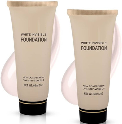 HUZURLU Matte finish Matte cream Foundation for smooth texture Foundation(Ivorey, 60 ml)