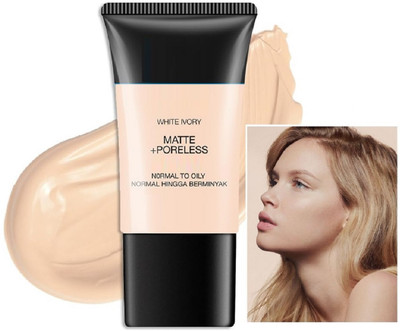Jiwoo HIGH COVERAGE WATERPROOF FOUNDATION Foundation(IVORY, 30 ml)