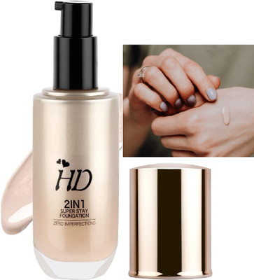 Arcanuy Oil free with primer foundation waterproof cream Foundation(natural, 60 ml)