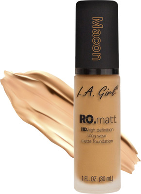 MACON Silk Touch Matte Foundation - Lightweight, Long-Lasting A1 Foundation(Beige, 30 ml)