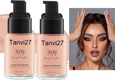 tanvi27 New Full Coverage & Smooth Nourishing Foundation for Face Makeup Foundation(Skin, 60 ml)