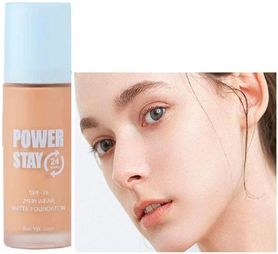 Yuency Matte Lightweight Foundation Non-cakey with All-Day Coverage  Foundation(IVORY, 30 ml)