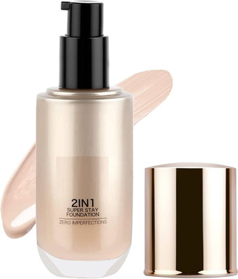 Jiwoo Full Coverage HD MATTE FINISH LIQUID FOUNDATION Foundation(BEIGE, 60 g)