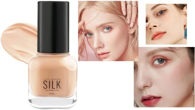 DARVING SILK TEXTURE MOIST SLIKY FOUNDATION Foundation(BEIGE, 45 ml)