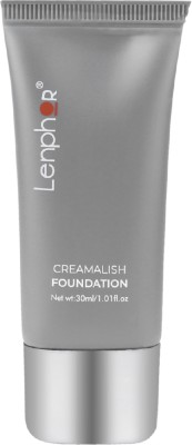 Lenphor Creamalish Instant Glow Foundation Long Lasting Smooth Finish Foundation(beige, 30 ml)