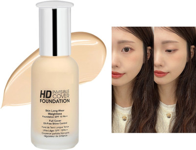 DARYUE Full coverage Foundation Studio Finish, Face Makeup Foundation(natural, 40 ml)