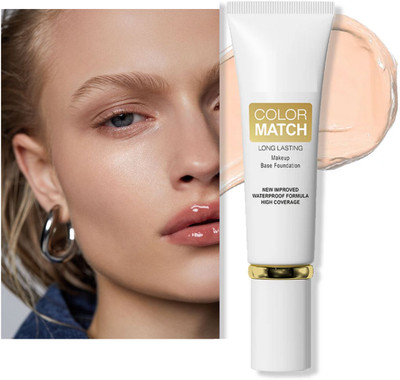 Jiwoo Color Match Long Lasting Makeup Base  Foundation(IVORY, 50 ml)
