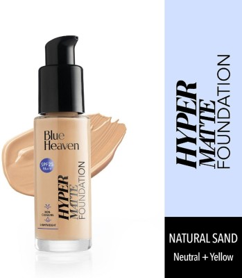 BLUE HEAVEN Hyper Matte Foundation -NAT sand 103 Foundation(NAT sand, 30 ml)