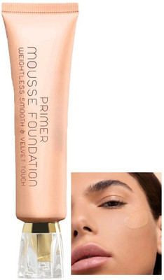 Yuency Primer Mousse Velvet Touch  Foundation(NATURAL BEIGE, 30 ml)