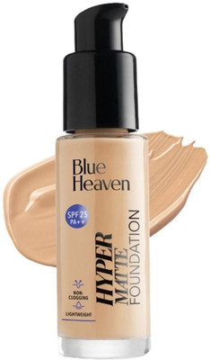 BLUE HEAVEN Hyper Matte Foundation 30 ml 103 Natural Sand Foundation(Neutral, Yellow, 30 ml)