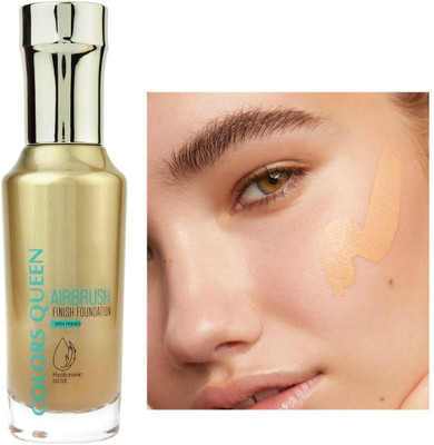 FLORERO Airbrush Foundation with Primer | High Coverage Liquid  Foundation(ROSE BLUSH, 55 ml)