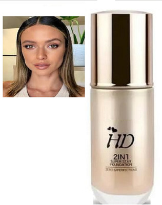 Luipui FOUNDATION MAKEUP 2 IN 1 WITH SUPER LASTING (03) Foundation(BEIGE, 60 ml)