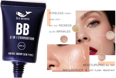 BLUEMERMAID Makeup Liquid Foundation Brighten Natural Makeup Foundation(natural, 30 ml)