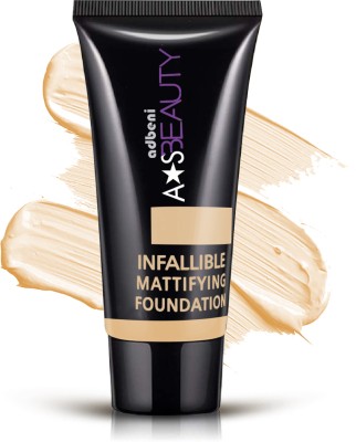 adbeni Infallible Mattifying Foundation SPF-15 | Long-Lasting Coverage, Flawless Finish Foundation(Shade-03, 0.5 ml)