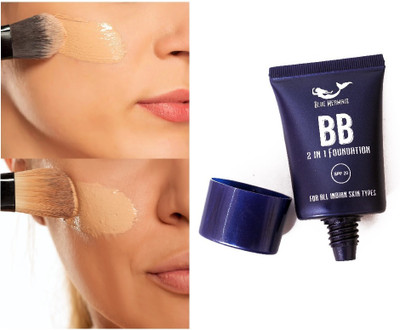 BLUEMERMAID FULL COVERAGE BB CREAM FOUNDATION BEST FOR MAKEUP Foundation(IVORY, 30 ml)