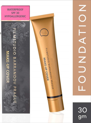 BALWRICK Filmstudio Make-up Cover Derma 209 Long-Lasting Waterproof SPF30  Foundation(very light beige with peach undertone, 30 ml)