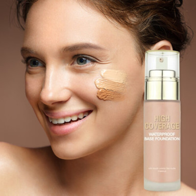 BLUST&FAMME Full Coverage Liquid Foundation Makeup Lightweight Waterproof Foundation c1 Foundation(beige, 60 ml)