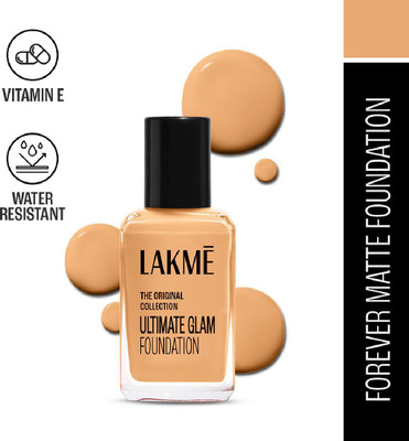 Lakmé FOREVER MATTE FOUNDATION for Superior Coverage Foundation(Coral, 27 ml)