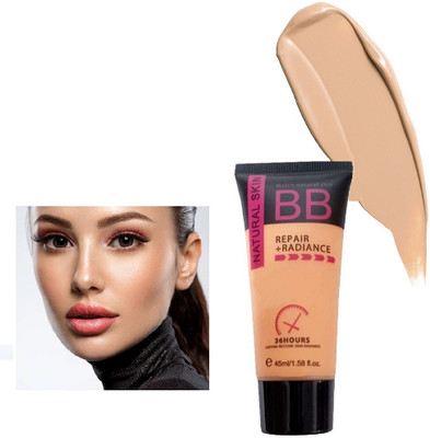 Neycare all skin type foundation perfect matte look easily to apply face pack of 1 Foundation(Beige, 45 ml)