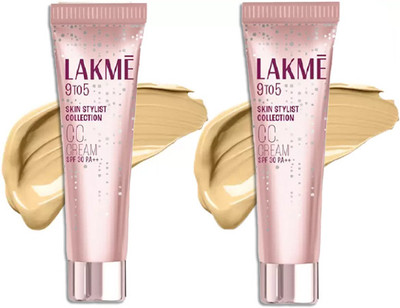 Lakmé 9 to 5 CC cream for face Foundation(Beige, 60 g)