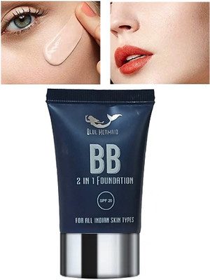 BLUEMERMAID NEW BEST BB 2 IN 1 FOUNDATION HIGH COVERAGE Foundation(BEIGE, 30 ml)