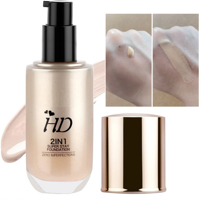 DARYUE Full Coverage Face Makeup Weightless  Foundation(beige, 60 ml)
