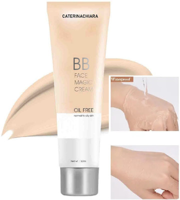 CATERINACHIARA Matte Finish, Easily Blendable Natural Coverage Face Magic Cream2 Foundation(BEIGE, 60 ml)