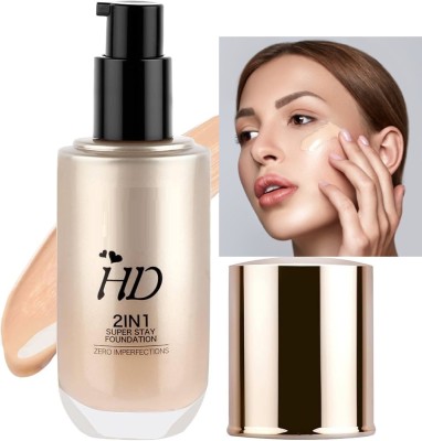 ADJD waterproof long lasting high definition foundation .  Foundation(BEIGE, 60 ml)