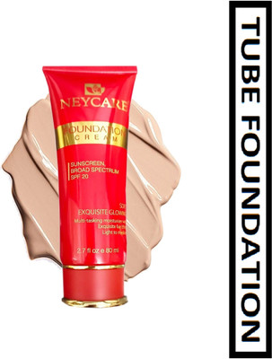 Neycare SUPER PERFECT MATTE FOUNDATION ALL SKIN TYPE NATURAL LOOK PACK OF 1 Foundation(BEIGE SHADE, 80 ml)