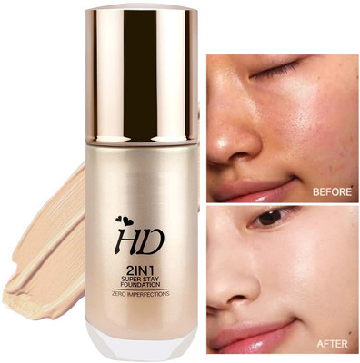 MYEONG HD HIDE IMPERFECTIONS COVER DARK CIRCLES FOUNDATION Foundation(Beige, 60 g)