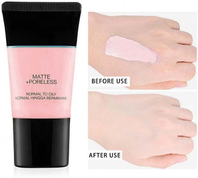 MYEONG Matte Full Coverage Pore Less Liquid Foundation Tube Foundation(White Ivory, 18 ml)