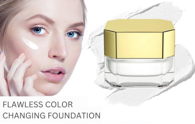 Emijun Oil Free Smooth Application and Full Coverage  Foundation(WHITE, 30 ml)