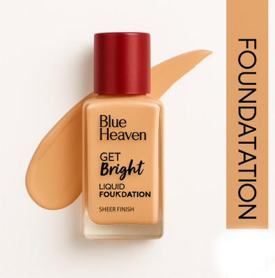 BLUE HEAVEN get bright founation 30ml pack 1 so Foundation(Natural, 30 ml)