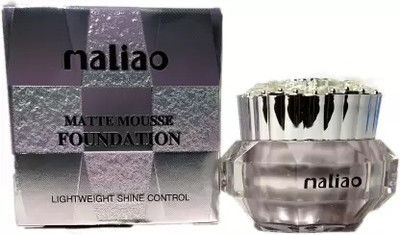 maliao MAtte Mouse Foundation LightWeight Shine Control-01  Foundation(Ivory, 15 ml)