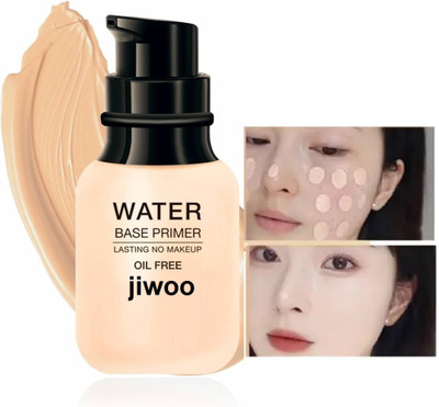 Jiwoo Foundation cream for oily dry skin and refines pores for a natural looking Foundation(IVORY, 50 ml)