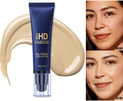 GULGLOW99 Lightweight & Long Lasting Full Coverage  Foundation(Natural Beige, 15 ml)