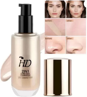 Arcanuy Full Coverage Foundation for Women  Foundation(BEIGE, 60 ml)