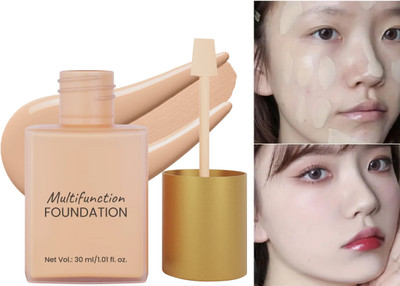 GULGLOW99 BB Cream Foundation - Moisturizing, Long-Lasting Coverage for All Skin Foundation(natural, 30 ml)