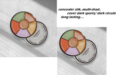 Jiwoo High Coverage Concealer HD Finish and waterproof Foundation(MULTI-SHADE, 18 g)