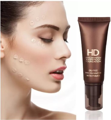 Yuency HD High Creamy Texture Definition Cream Foundation Water Proof Light  Foundation(Natural Light,, 60 ml)