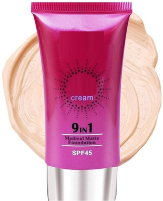 GFSU - GO FOR SOMETHING UNIQUE Best High Definition Matte Finish Spf 45 Foundation Cream Foundation(ivory, 45 ml)